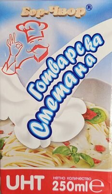Homogenized cooking cream