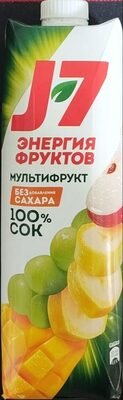 J7 multifruit without sugar