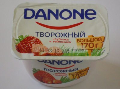 Curd (strawberry and wild strawberry)