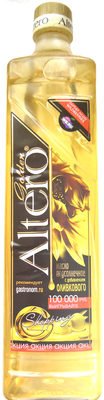 Altero Golden sunflower oil with added olive oil
