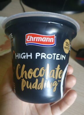 Milk pudding "High Protein" with chocolate flavor
