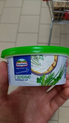 Cream cheese with herbs