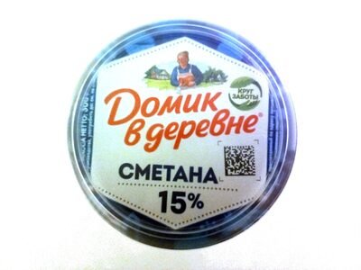Sour cream 15%