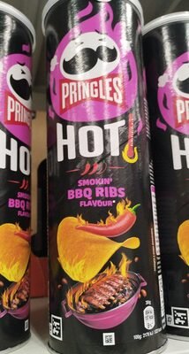 BBQ stacked potato crisps